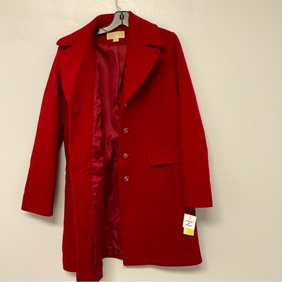 NWT! Michael Kors Wool Pea Coat - Picture 5 of 7